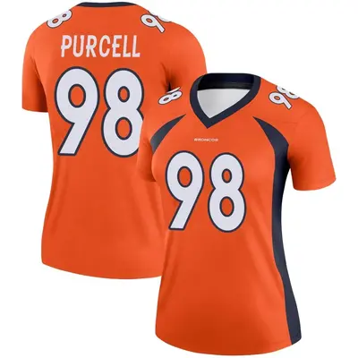 Women's Legend Mike Purcell Denver Broncos Orange Jersey
